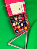 ❤️ ✨ original altes Billard Kugeln Sammeln Seltenes Kinder  ✨❤️ Dresden - Hellerau Vorschau