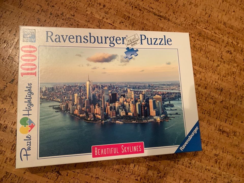 Puzzle 1000Teile Ravensburger New York in Leipzig