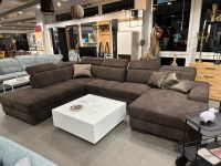 Wohnlandschaft Sofa braun Schwenkrücken Schlaffunktion Bettkasten Nordrhein-Westfalen - Blomberg Vorschau