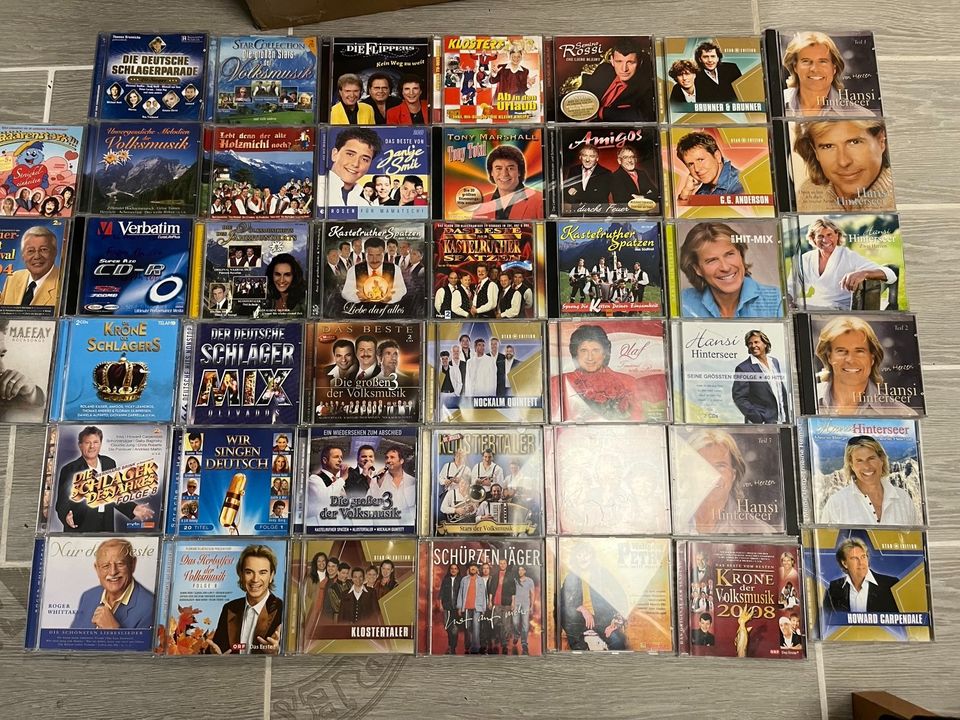 45 Schlager CDs,Hansi Hinterseer,Kastelruther Spatzen in Langelsheim