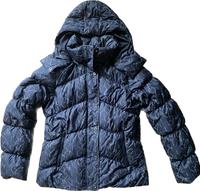 Nike Daunenjacke M Winterjacke schwarz gemustert Hessen - Kassel Vorschau