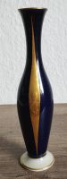 Porzellan Vase Edelstein Bavaria Kobalt - / Gold farben 21,5 cm Bayern - Trogen Vorschau