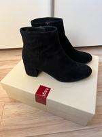 Högl Stiefelette Boots schwarz 38 Wildleder Veloursleder Nordrhein-Westfalen - Westerkappeln Vorschau