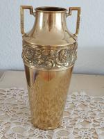 alte Vase Amphore Messing Jugendstil aus Frankreich Patina Shabby Nordrhein-Westfalen - Mönchengladbach Vorschau