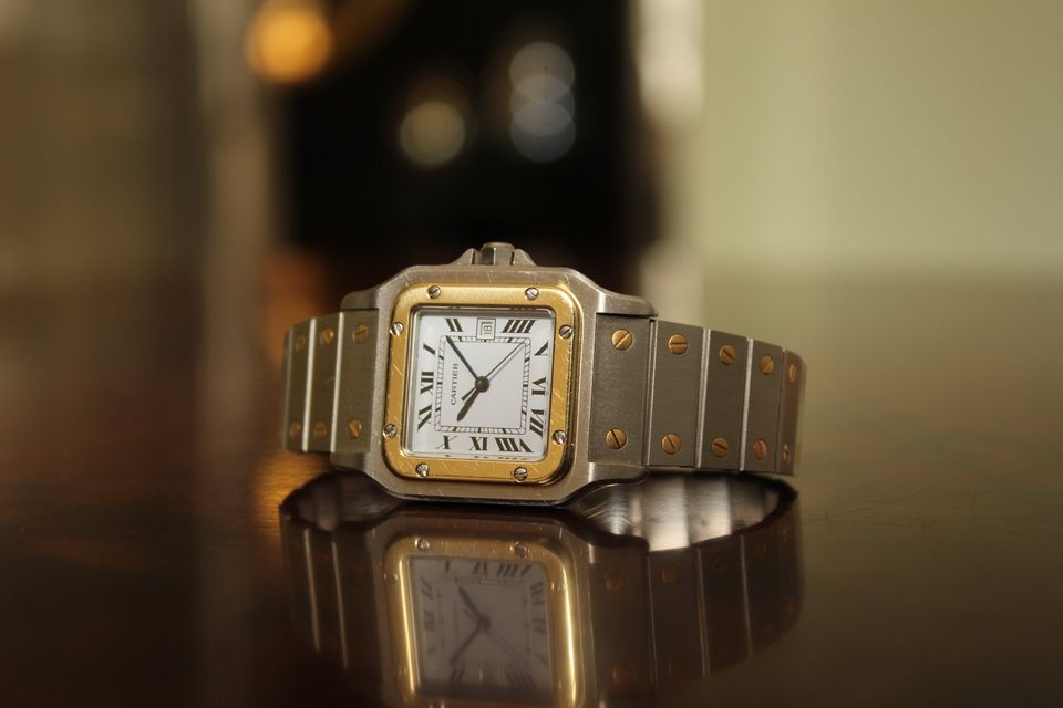 Cartier Santos Carree Large 2961 Automatic 29x41 '1985 in Pforzheim