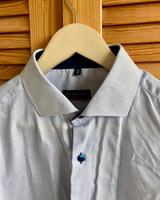 Eterna 41 Slim fit Hemd Herren langarm hellblau kariert Baden-Württemberg - St. Leon-Rot Vorschau