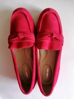 Lands'End Velourleder Loafer Mokassin Schuhe Damen Gr. 37,5 rot Sachsen - Ebersbach/Sachsen Vorschau