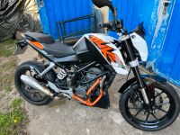 KTM Duke 125 Thüringen - Starkenberg Vorschau