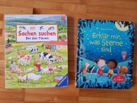 2x Kinderbuch Sachen suchen Tiere / Sterne Baden-Württemberg - Lauda-Königshofen Vorschau