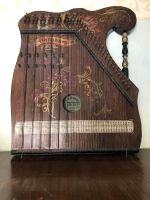 Antike Harfe Salonharfe Tischharfe Zitter Zither Zupfinstrument Sachsen-Anhalt - Magdeburg Vorschau