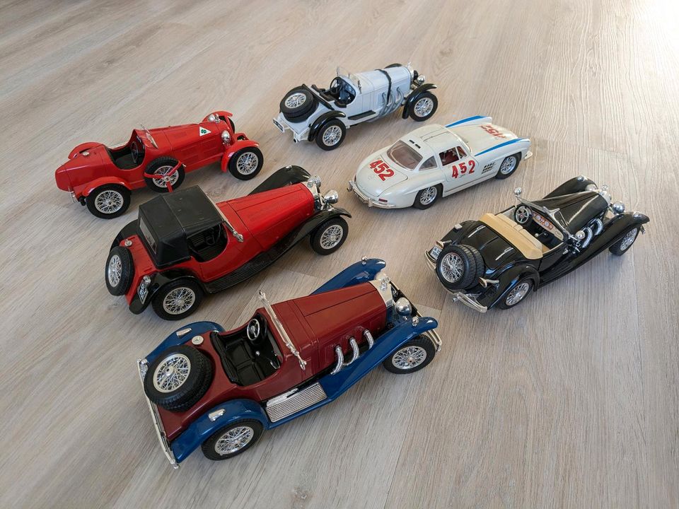 Burago Modellautos (6 Stück) in Schwülper