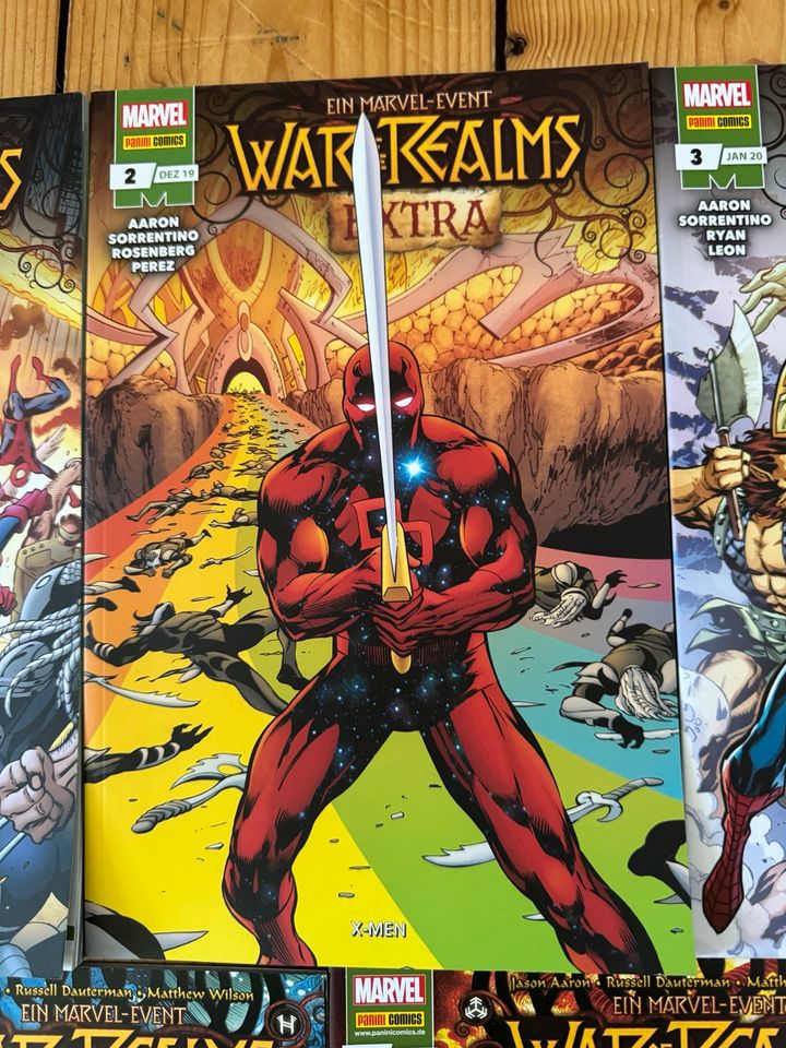 Marvel - War of the Realms - Comics - komplette Reihe deutsch in Braunschweig