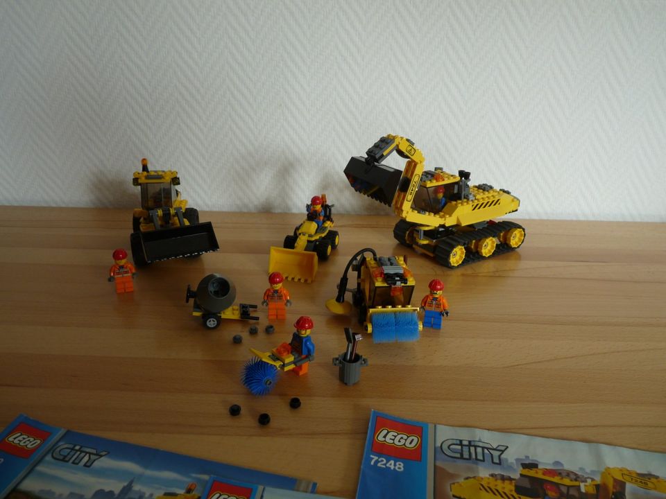 LEGO City Baustellenkonvolut 7248 7246 7242 5620 5610 7630 in Uetze