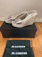 Jil Sander Wedges 38,5, Metallic Look Pankow - Prenzlauer Berg Vorschau