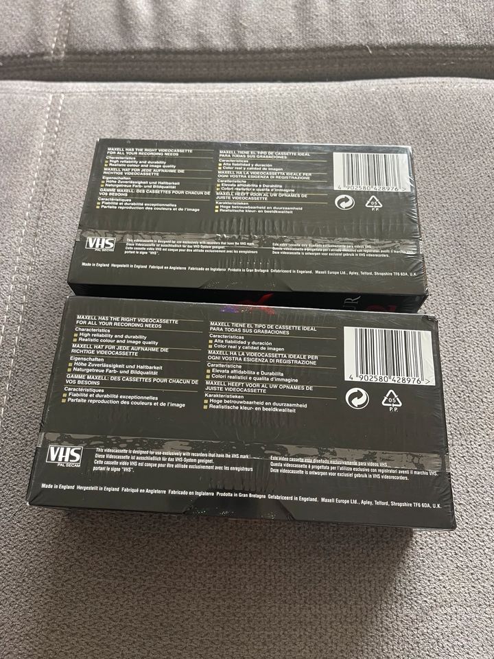 Maxell Videocassetten E 240 VX, 4 mal 4 h , NEU OVP in Konstanz