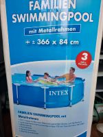 Intex Swimmingpool 366x84cm Steinbach Sandfilterpumpe Duisburg - Hamborn Vorschau