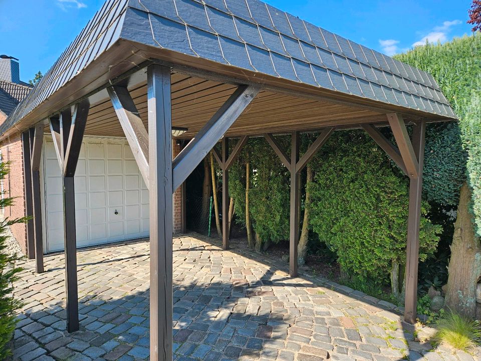 3x7m Stahlbeton-Fertiggarage + optional Carport in Stapelfeld