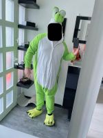 Yoshi Kostüm Onesie mit Hausschuhen - Karneval Halloween Nordrhein-Westfalen - Werdohl Vorschau