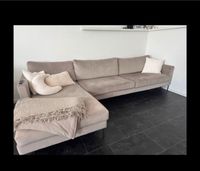 Couch Sofa beige taupe samt Nordrhein-Westfalen - Troisdorf Vorschau