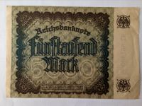 5000 Mark Reichsbank Note, 1922, Versand inkl. Düsseldorf - Kaiserswerth Vorschau