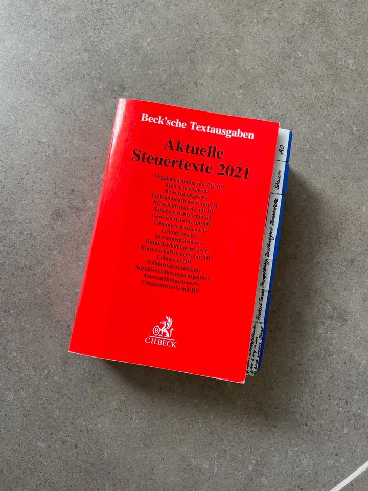 Aktuelle Steuertexte 2021 in Schaafheim