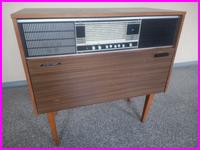 Musiktruhe Junior 3 Holzgehäuse DDR Ostalgie Nussbaum Brandenburg - Cottbus Vorschau