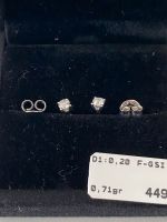 Diamant Ohrringe 14 k weissgold München - Trudering-Riem Vorschau