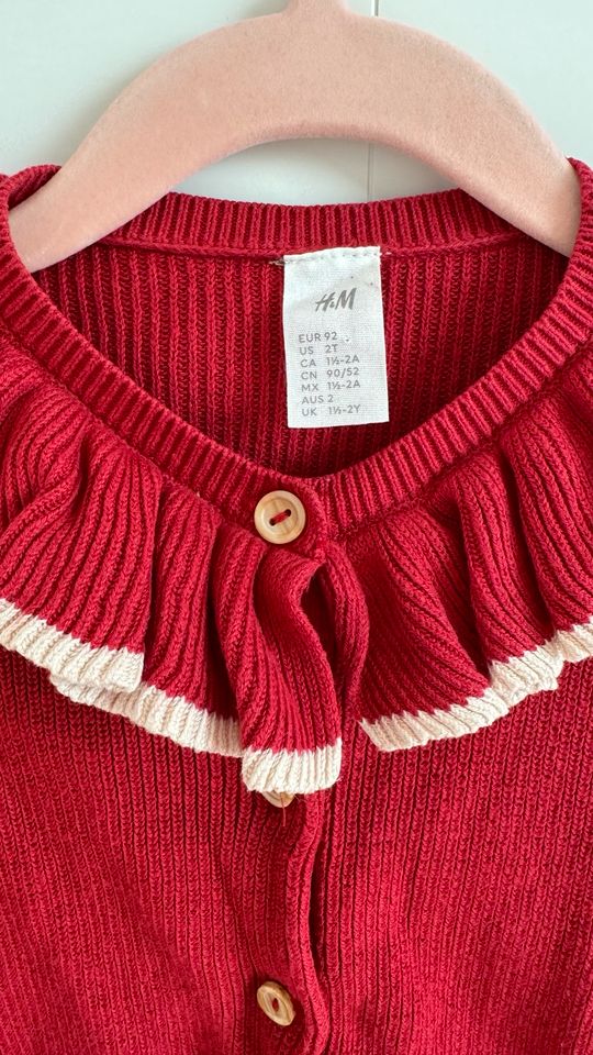 Strickjacke von H&M, Gr 92, Neuwertig in Nörten-Hardenberg