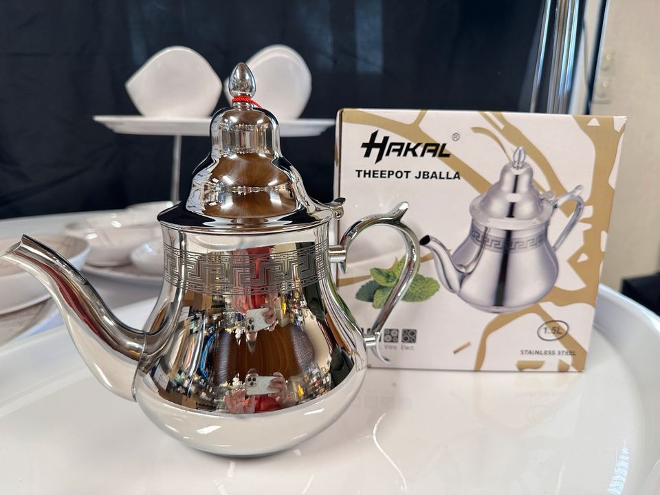 Marokkanische Teekanne 1,5 Liter Induktion in Frankfurt am Main