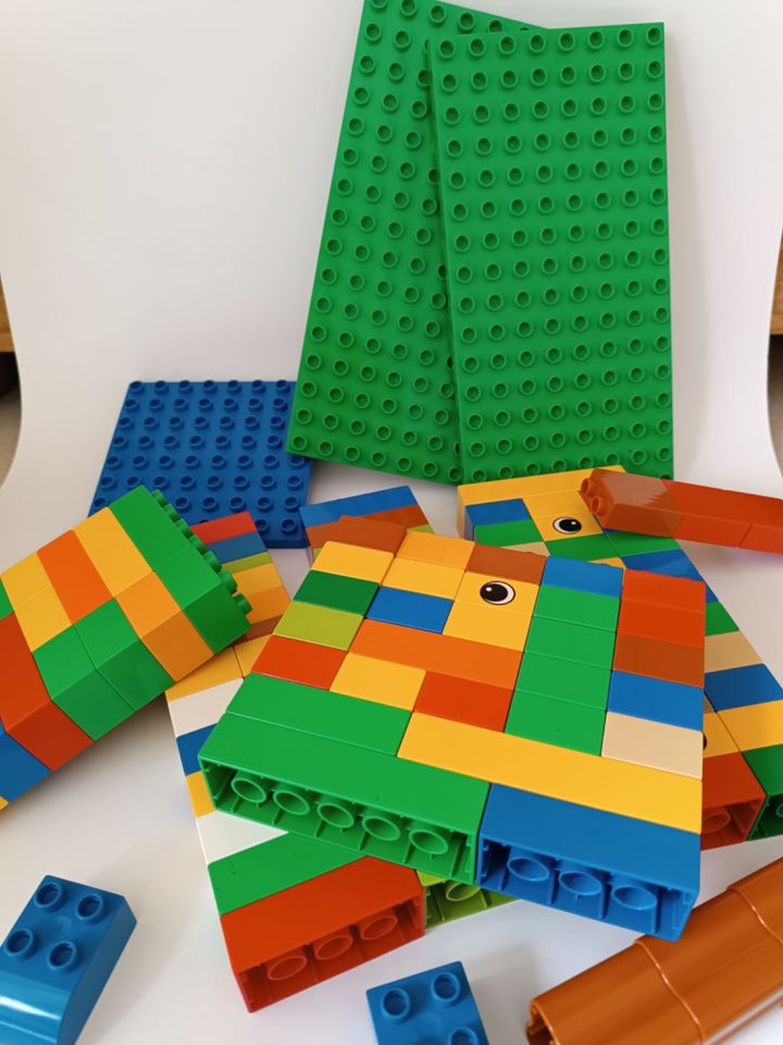 Lego Duplo Set, Bauernhof, Müllabfuhr, Quad, Briefträger, Zoo, in Tennenbronn