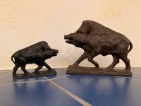 Original SHW Eisen Kunst Guss Wildschwein Keiler Eber groß+klein Baden-Württemberg - Ratzensägmühle Vorschau