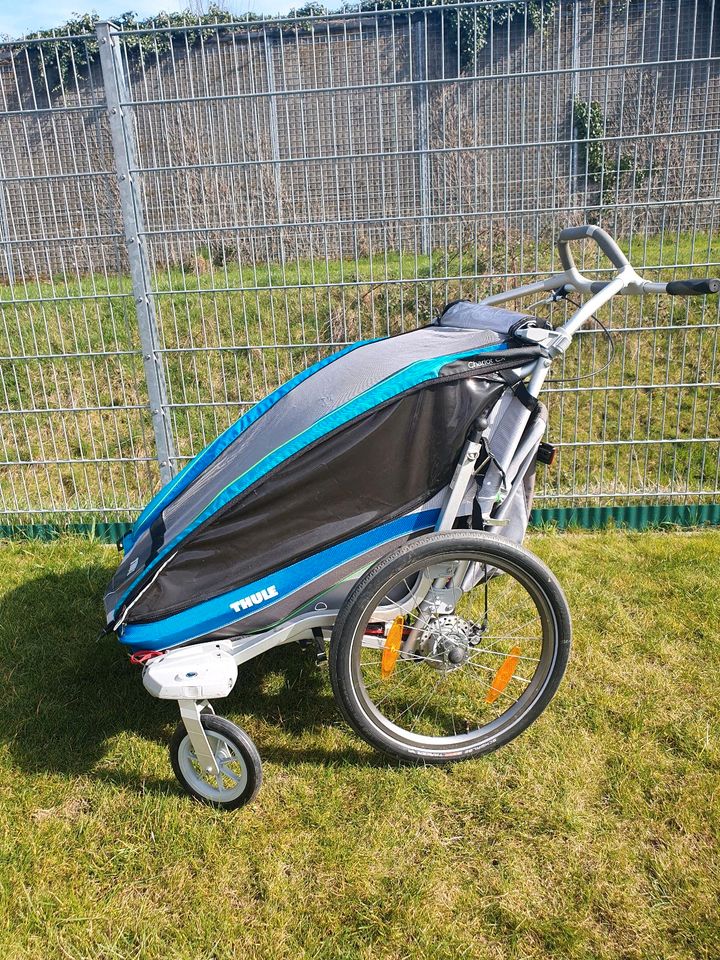 Thule Chariot CX2 Fahrradanhänger Zweisitzer in Römerberg