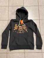 SUPERDRY Glitzer Hoodie mit Vintage Logo dunkelgrau S 38 NEU OVP Baden-Württemberg - St. Leon-Rot Vorschau