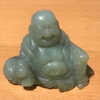 Buddha Jade Asien China Vintage 8 cm x  4 cm x 5 cm 136 Gramm Bayern - Gilching Vorschau