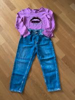 H&M Jeans Mädchen Gr. 116 - blau - Outfit - Hose Bayern - Bad Tölz Vorschau