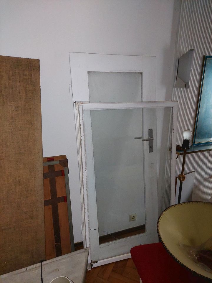 Antik Fenster und Tür - ohne Rahmen Holz in Glauchau