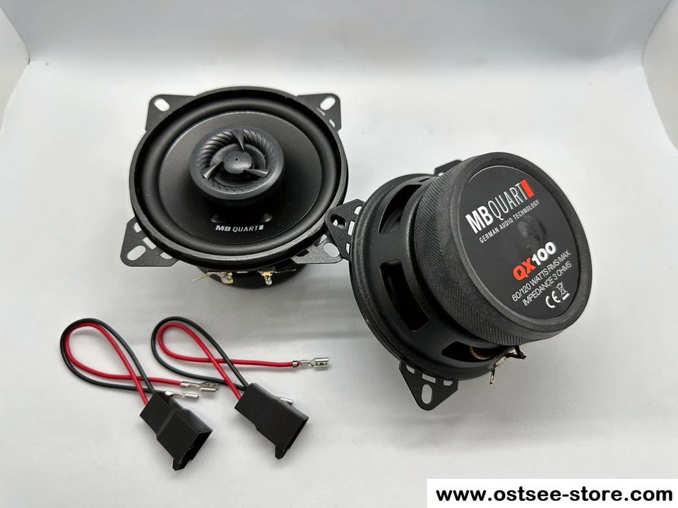 Audi 80 B3 B4 90 100 200 V8 Quattro - MB Quart Lautsprecher Set in Sereetz