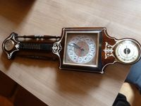 Alte schöne Holzerne Wanduhr /Hygrometer,Termometer dabei Bayern - Pleystein Vorschau