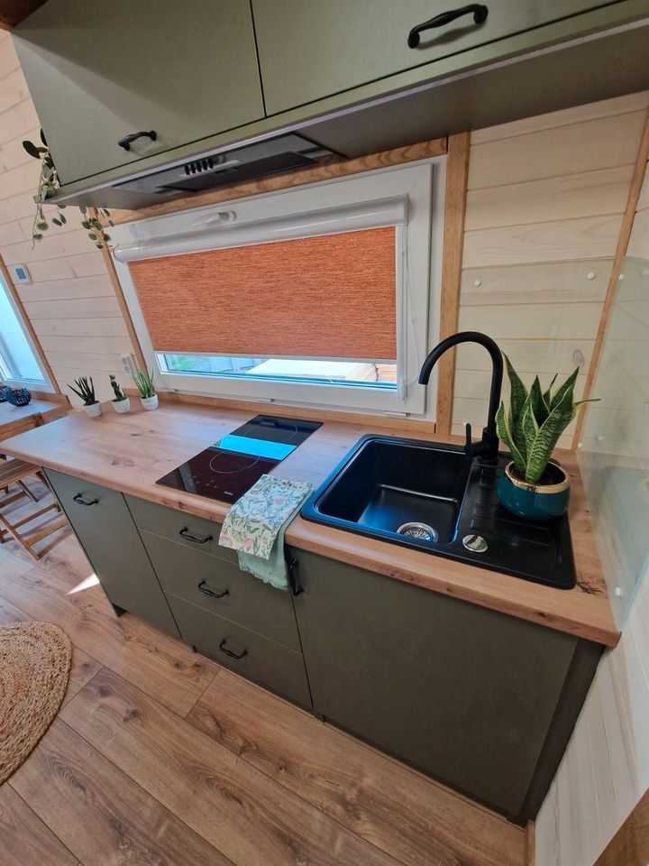 Tiny House Kathi | WINTERFEST | Schlüsselfertig |WÄRMEPUMPE u. Fußbodenheizung!  | Mobilheim | Mobilhaus | Gartenhaus in Fischbachau