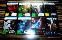 STAR WARS EPISODE 1-6 + DIE LETZTEN JEDI + FANBOYS STEELBOOK Niedersachsen - Holzminden Vorschau