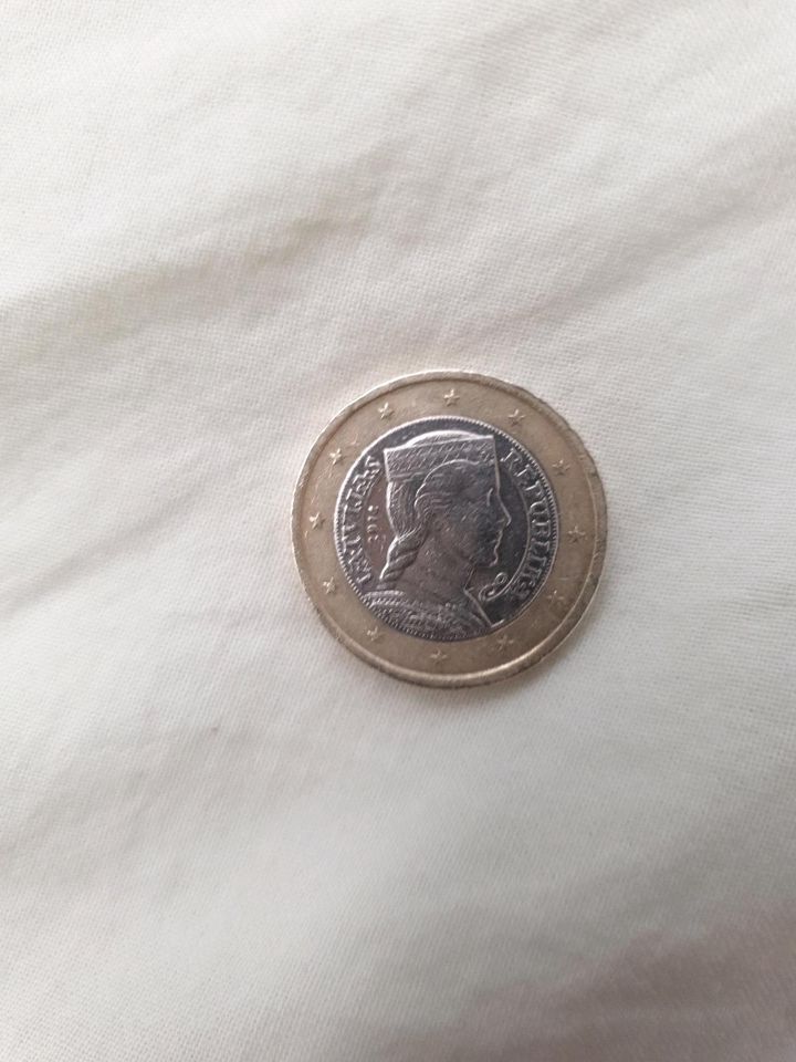 Seltene 1 Euro Münze in Quakenbrück