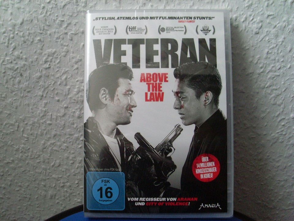 Veteran - Above the Law DVD Korea Action Hit Fantasy Filmfest NEU in Kassel