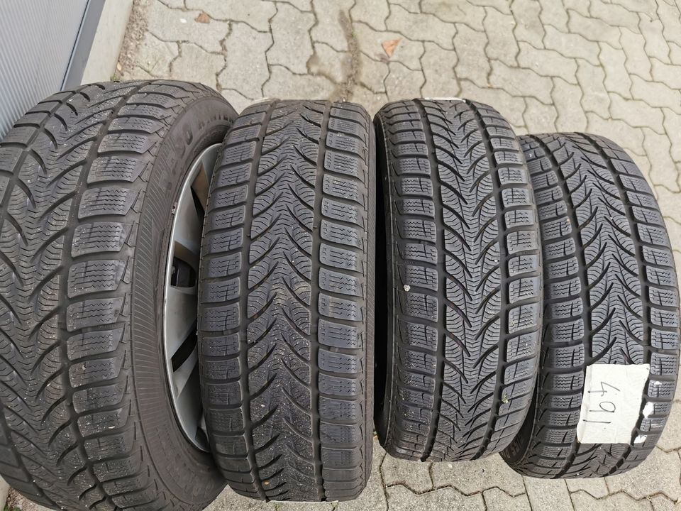 4 Winterreifen BMW 1er BMW F20 F21 Platin 195/55R16 7-6mm in Philippsburg