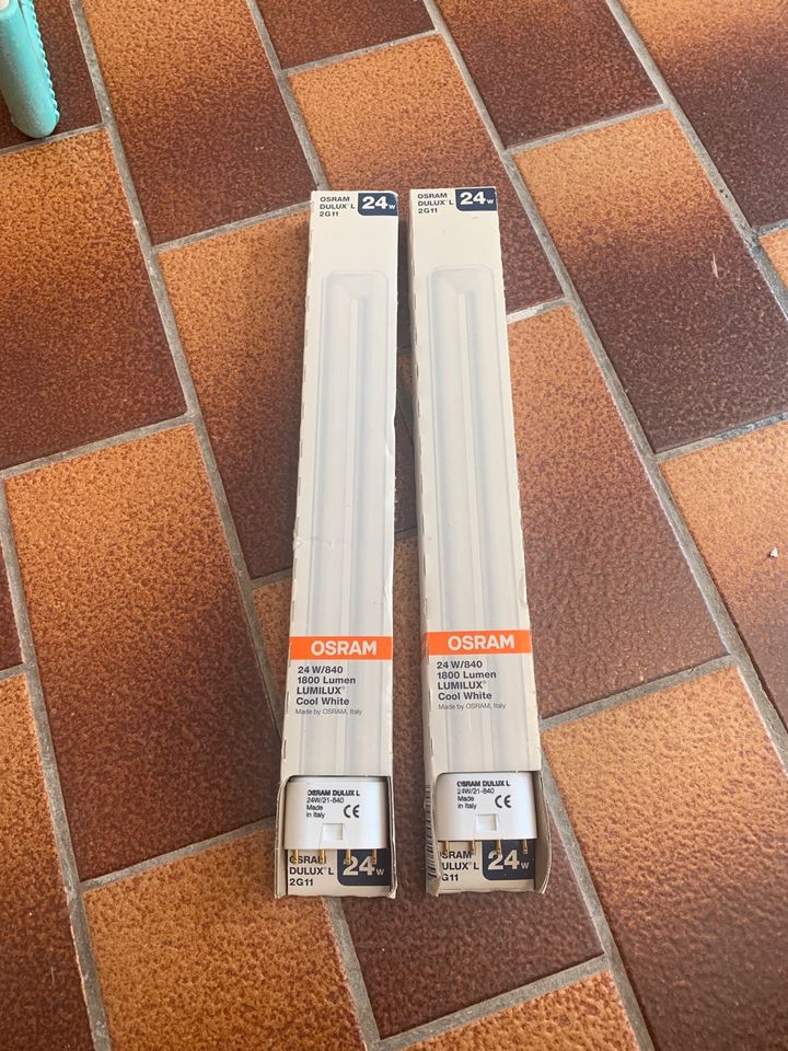 Osram Dulux L 24W - 840 Kaltweiß | 4-Pins  2G11 2 Stück in Garbsen