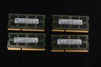 4 x 2 GB Samsung RAM PC3 Riegel für Laptops u. a. Macbooks Leipzig - Altlindenau Vorschau