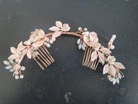 Braut Haarschmuck Hochzeit Blüten Boho Vintage Sachsen-Anhalt - Teuchern Vorschau