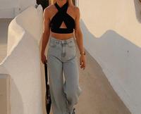 ASOS Design Top Wickeltop Schwarz Bandeau Neckholder Größe 36 München - Schwanthalerhöhe Vorschau