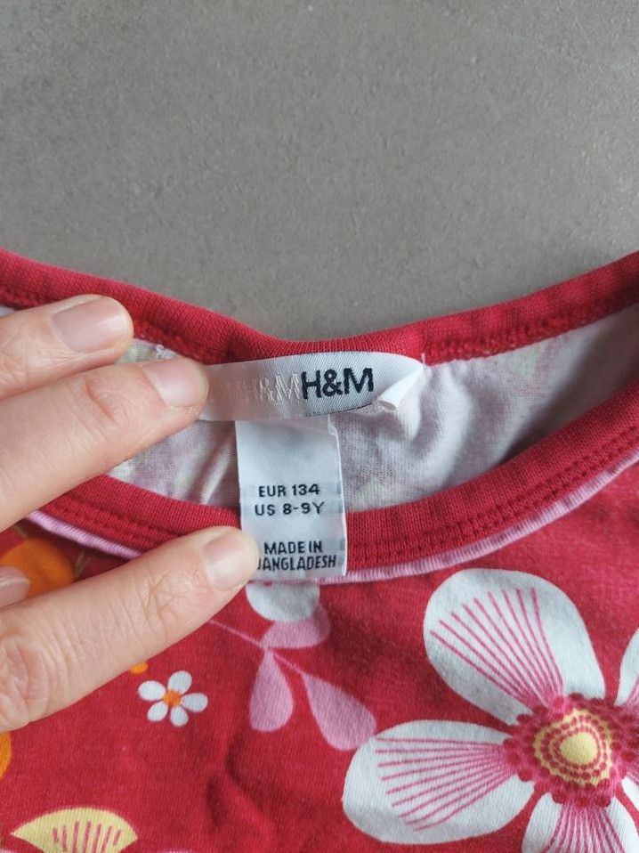 Set Sommerkleider H&M Gr. 134 Blumen in Lüdinghausen