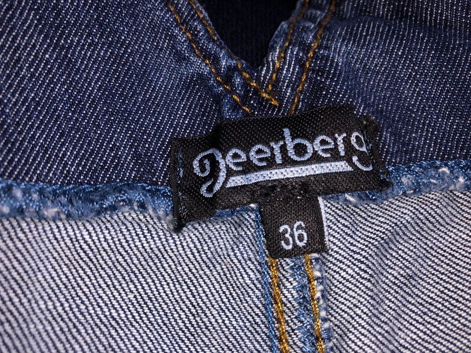 Deerberg ❣️ Jeans Latzhose Gr.36 S neuwertig in Mudersbach