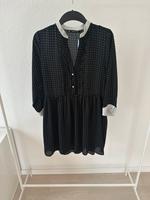 Kleid Punkte Zara schwarz weiß Perlen Gr. M/38 Baden-Württemberg - Künzelsau Vorschau